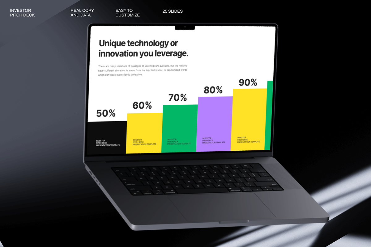 Modern Investor Pitch Deck – GSL, a Presentation Template by Dirtytemp Studio (Photo 5 of 6)