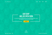 Flatenno Responsive Coming Soon, a HTML Template by thirtyfish (Thumbnail 2 of 6)