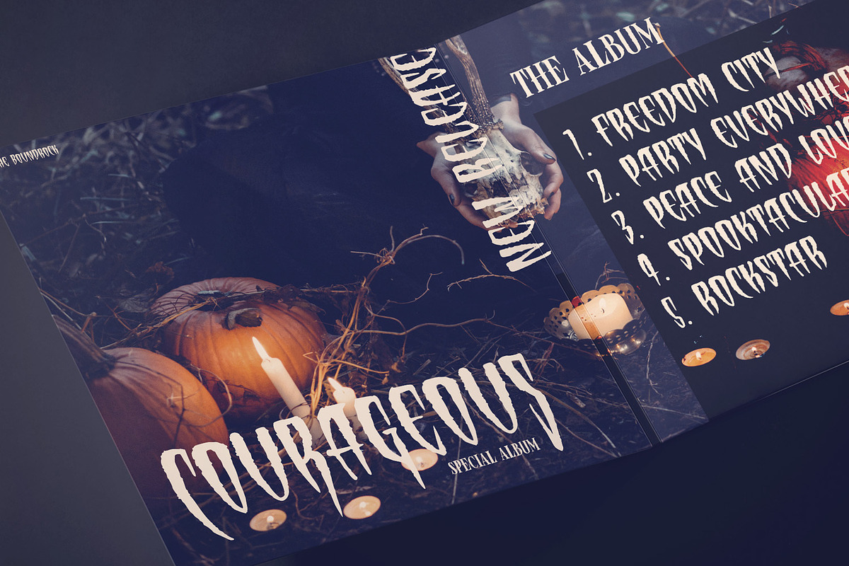Ghost Terror, a Handwritten Font by Ditatype (Photo 5 of 10)