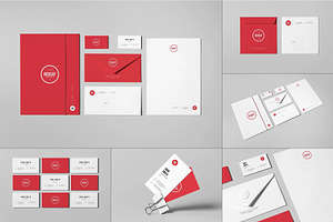 Branding / Identity Mock-up, an Advertising Mockup by zippypixelstudio