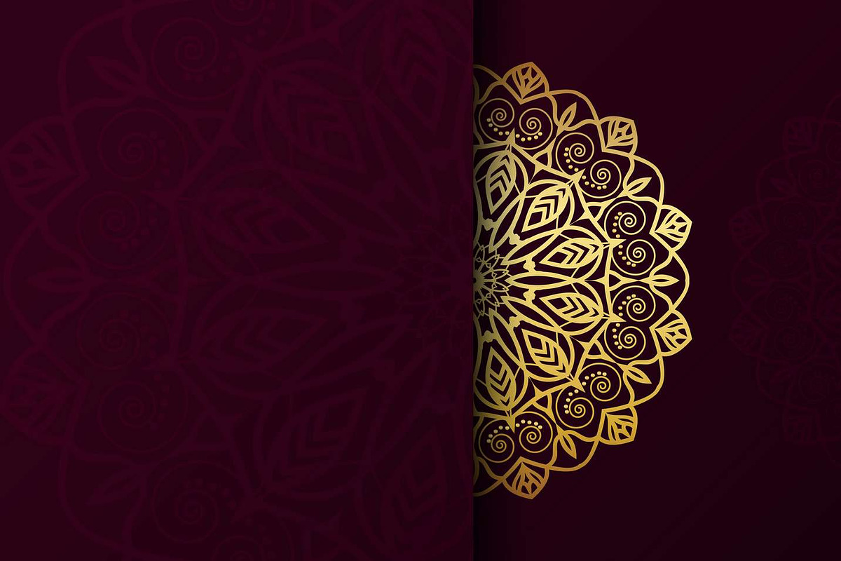 560+ Mandala Design Mega Collection, a Decorative Illustration by NJ Himel (Photo 223 of 289)