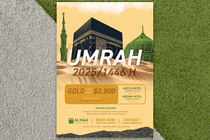 Umrah Flyer, a Flyer Template by Aarley Kaiven