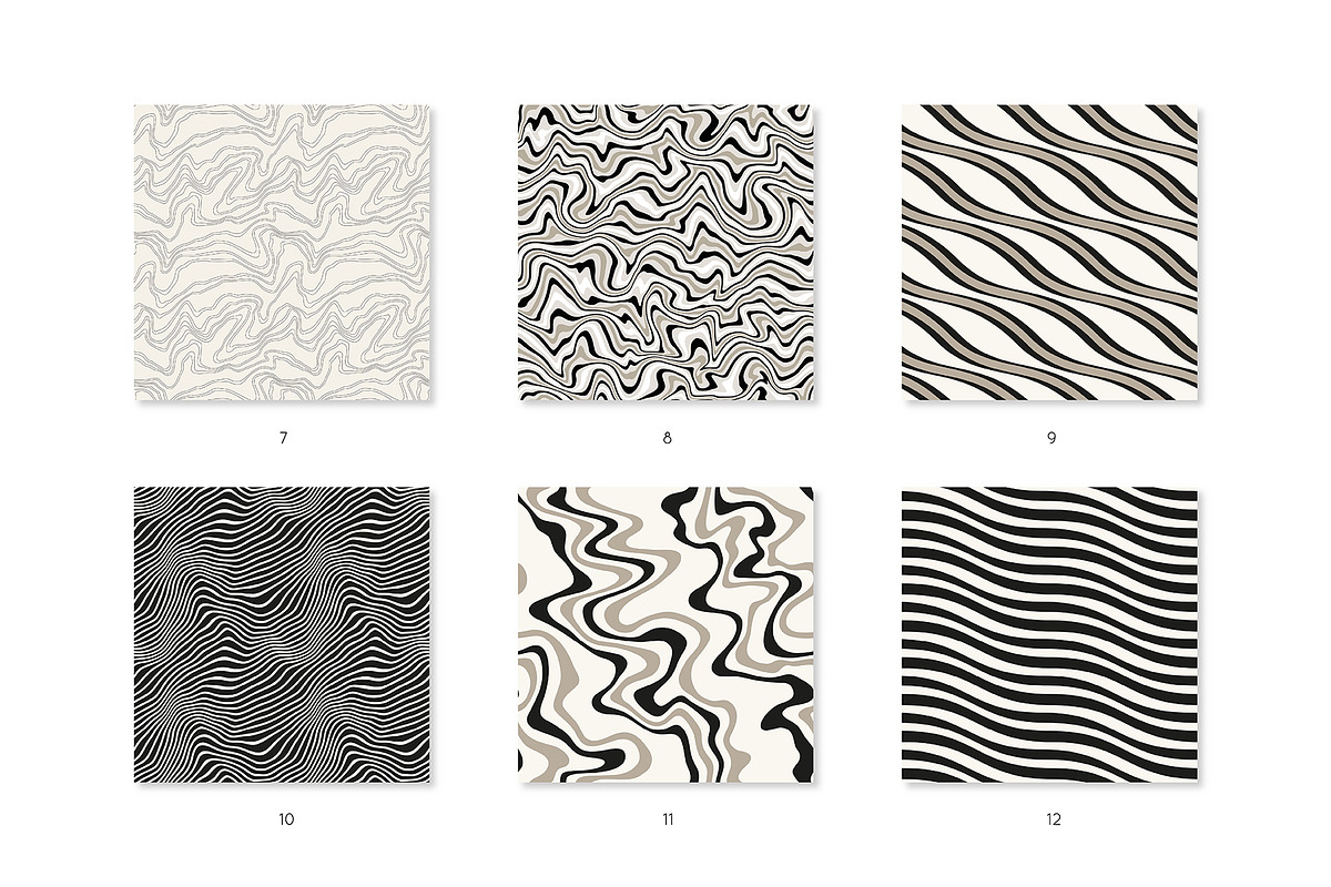 Uneven Stripes | Surface Design, a Pattern Graphic by Curly_Pat (Photo 4 of 14)