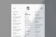 Clean Resume Template, a Resume Template by Designsoul14 (Thumbnail 2 of 6)