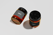 Honey Jar Mockup Set, a Cups & Container Mockup by xavier_studio (Thumbnail 4 of 5)