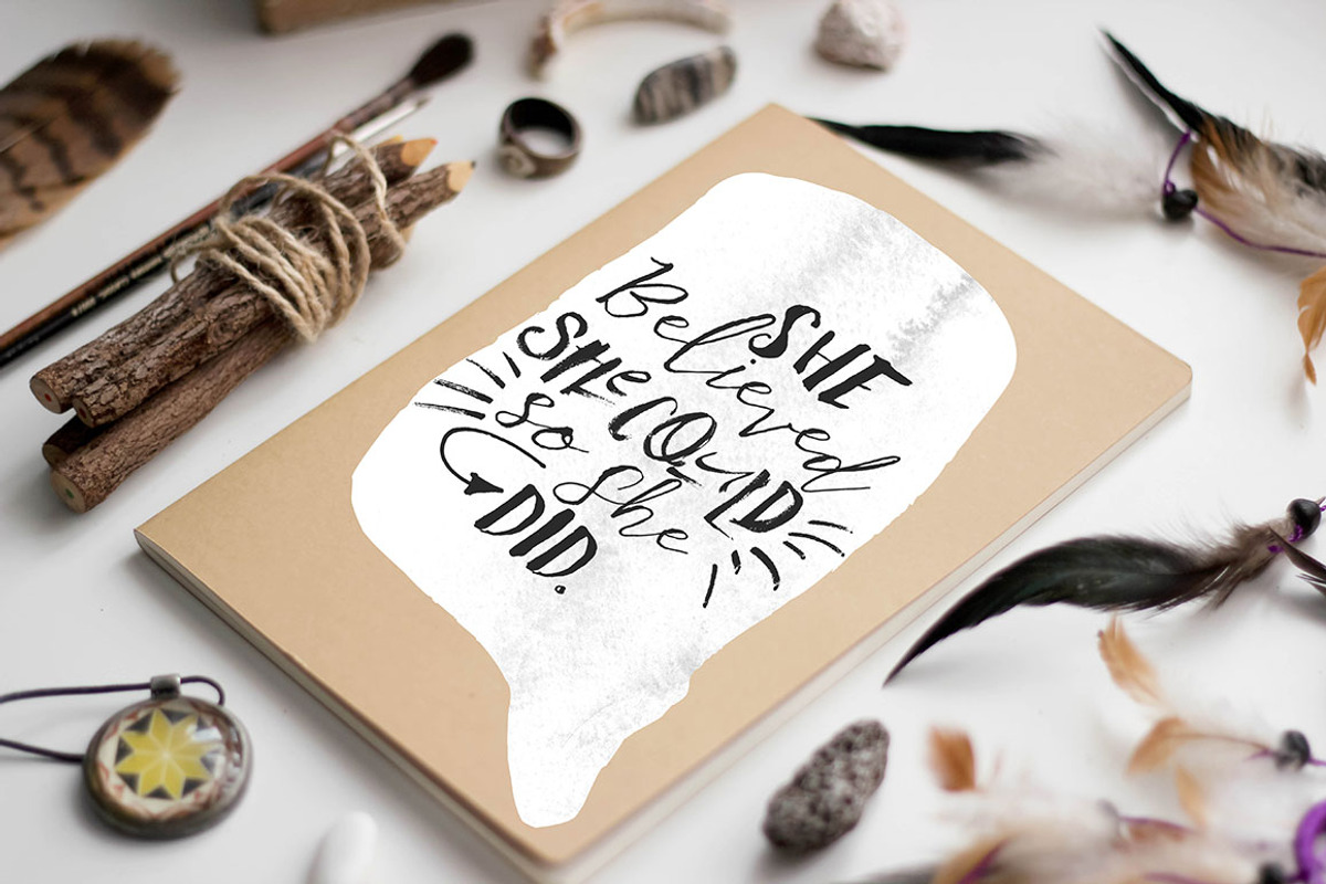 Big Bunch of Fonts, a Script Font by Creativeqube Design (Photo 12 of 13)