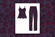 Wild Animal Prints Set Night Drama, a Pattern Graphic by Oksana Dovhopol Art (Thumbnail 13 of 19)