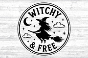 Witchy and Free SVG Witch Round Door, an Object Graphic by Layerology (Thumbnail 2 of 3)
