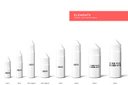 Cosmetic Bottles Mockup Vol.5, a Pens & Pencil Mockup by Kotulsky Mockups (Thumbnail 2 of 4)