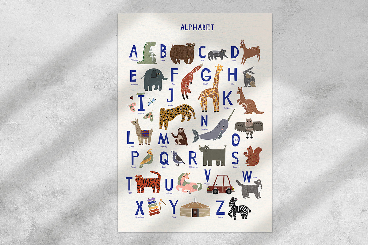 Alphabet clipart, an Object Graphic by Mii Lab (Photo 2 of 5)
