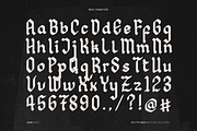 Dark Midaz | Blackletter Typeface, a Blackletter Font by Denustudios (Thumbnail 13 of 15)