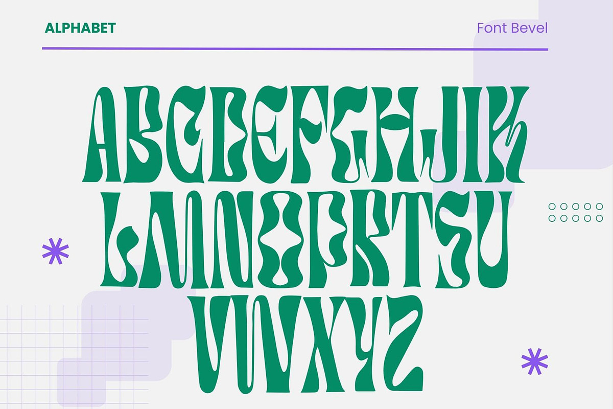 Bevel, a Font by maghrib (Photo 5 of 6)
