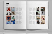 Grayscale Fashion Magazine Brochure, a Magazine Template by Boris Cupac (Thumbnail 6 of 7)
