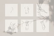 Womans Body. Line Art Collection, a Decorative Illustration by le-genda (Thumbnail 9 of 12)