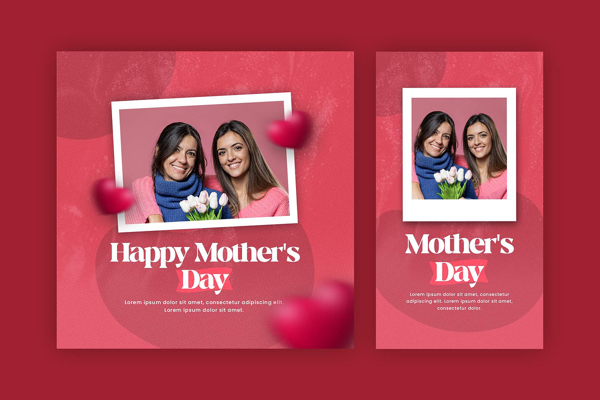 Mother's Day Instagram Bundle, a Social Media Template by Saman Osama (Photo 1 of 3)