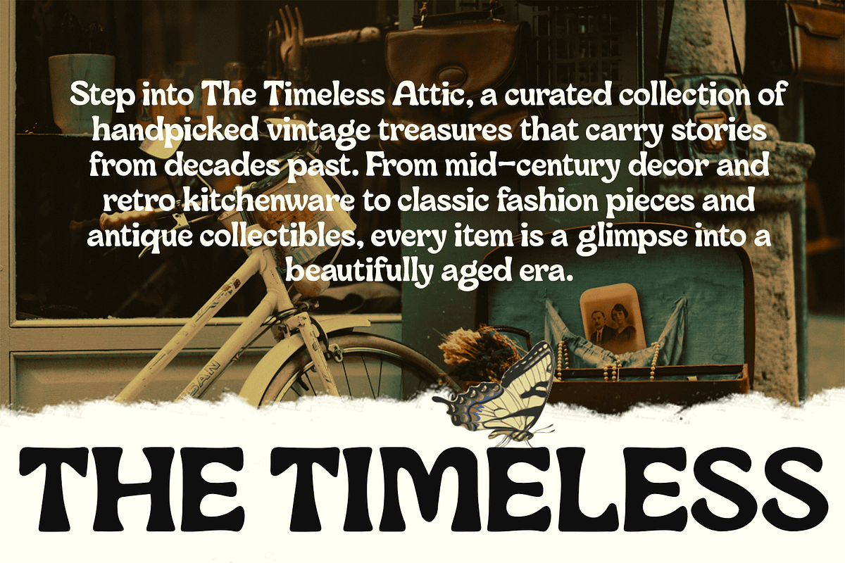 Groveo – Display Retro Font, a Serif Font by overlaytemplates (Photo 2 of 5)