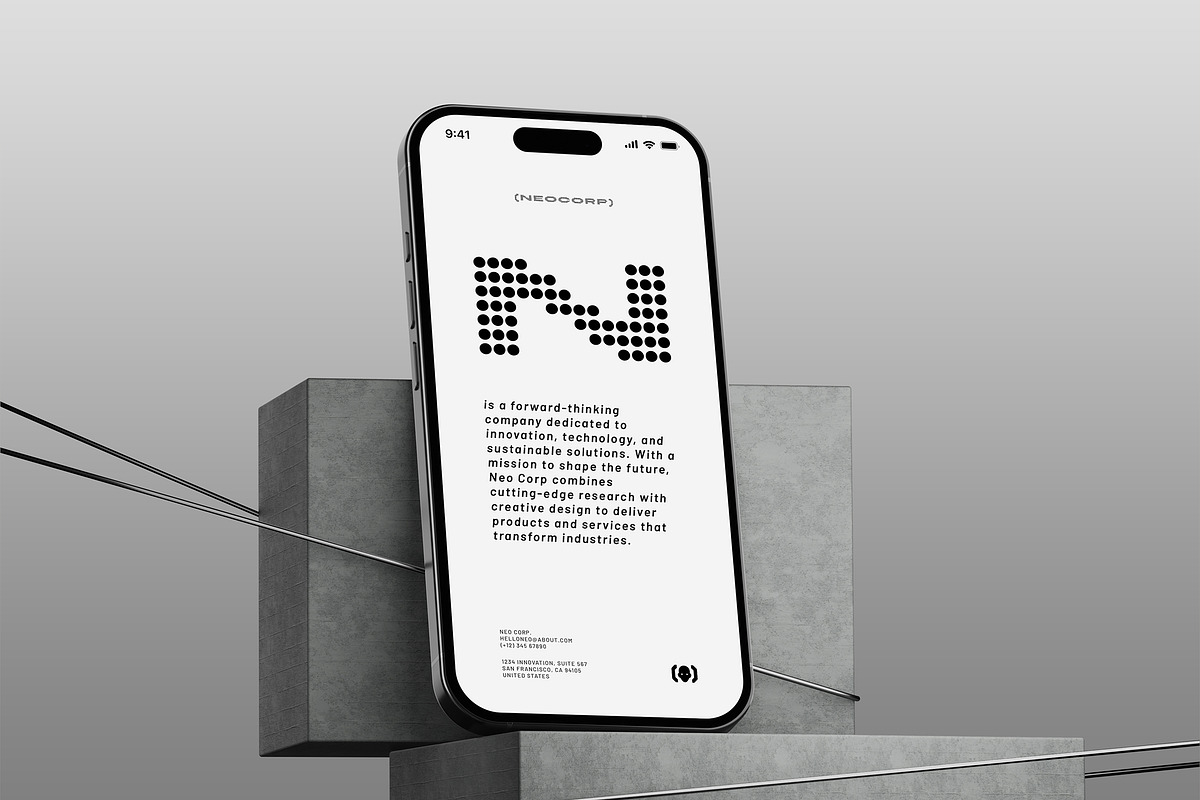 Neo Rizon - Modern Dot Display, a Sans Serif Font by Typia Nesia (Photo 10 of 12)