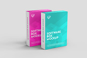 Software / Product Box Mockups, a Packaging Mockup by Illusiongraphic (Thumbnail 7 of 25)
