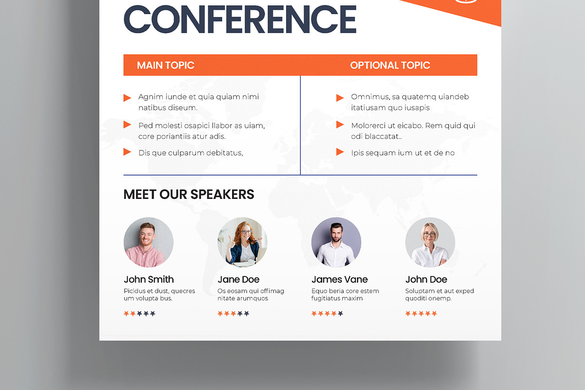 Online Business Conference Flyer, a Flyer Template by MightyDesign (Photo 3 of 8)