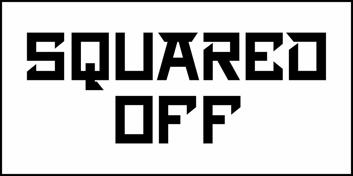 Squared Off JNL, a Sans Serif Font by Jeff Levine Fonts (Photo 2 of 5)