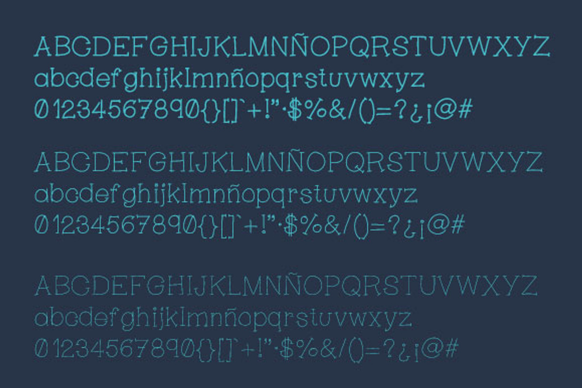 Aranza Serif preview 3