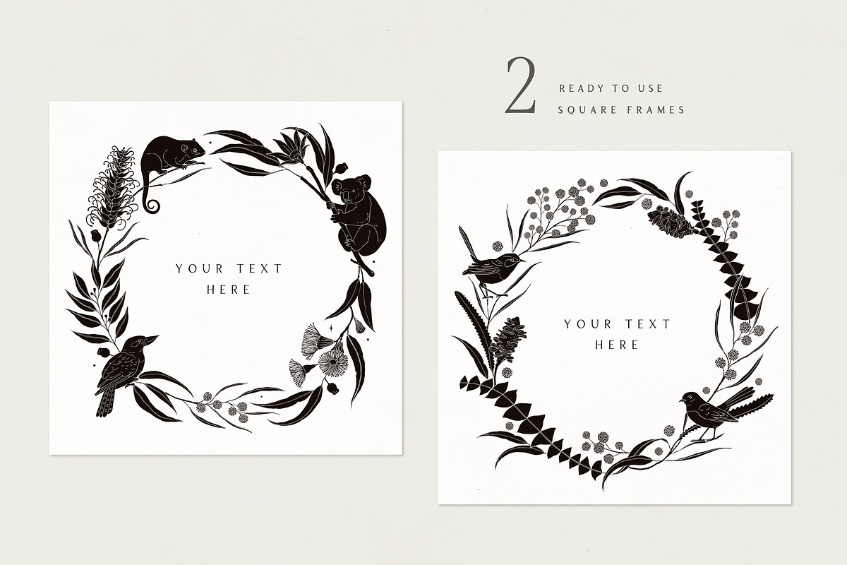 Southern Silhouettes Collection, an Animal Illustration by rouxsupplyco (Photo 12 of 17)