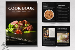 Cookbook Recipe Layout