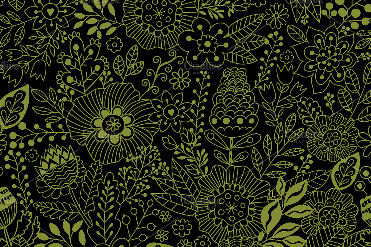Christmas cards template, a Pattern Graphic by Markovka (Photo 2 of 2)