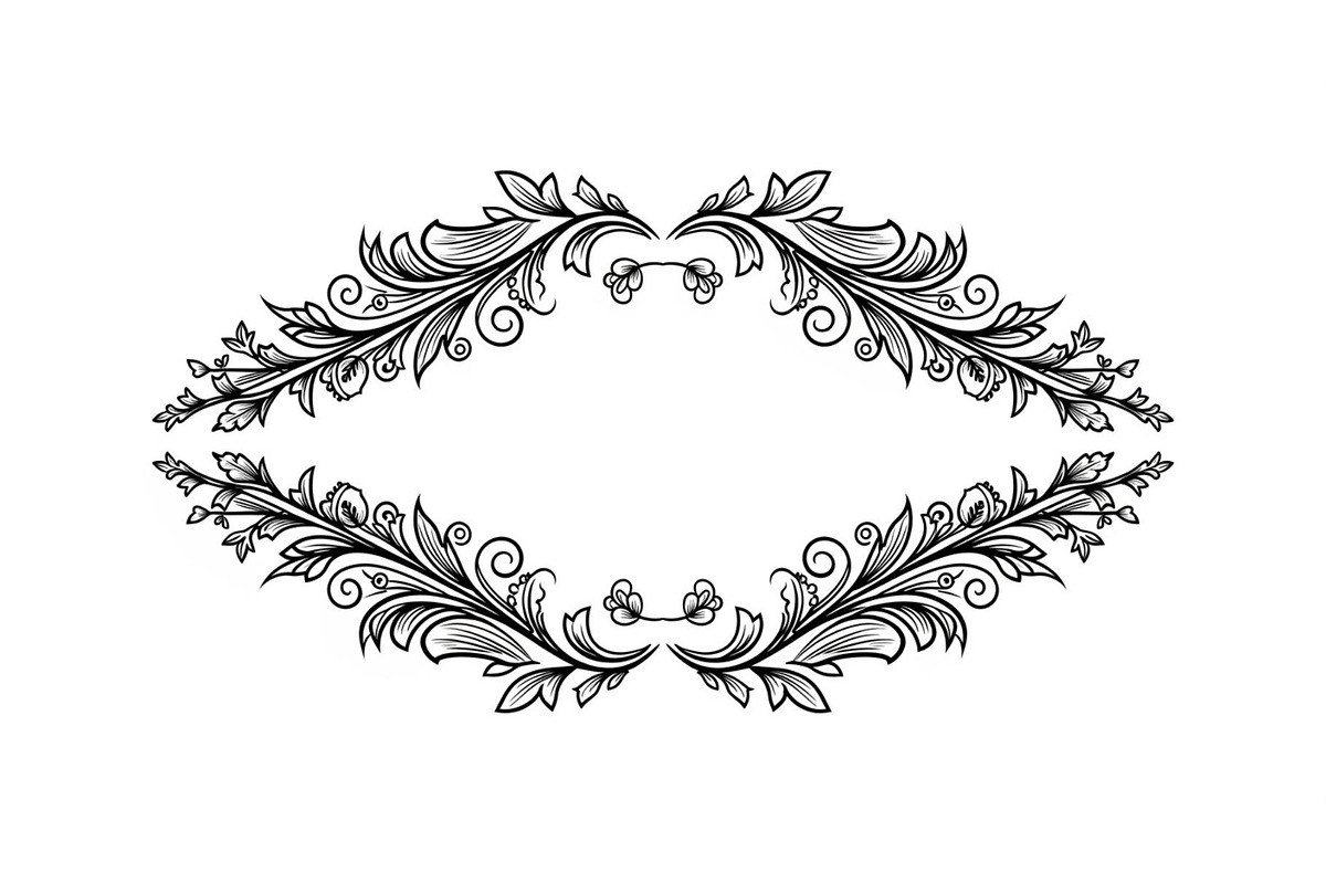 Vintage Floral Frame Vector Bundle, an Illustration by Designs_River (Photo 47 of 51)