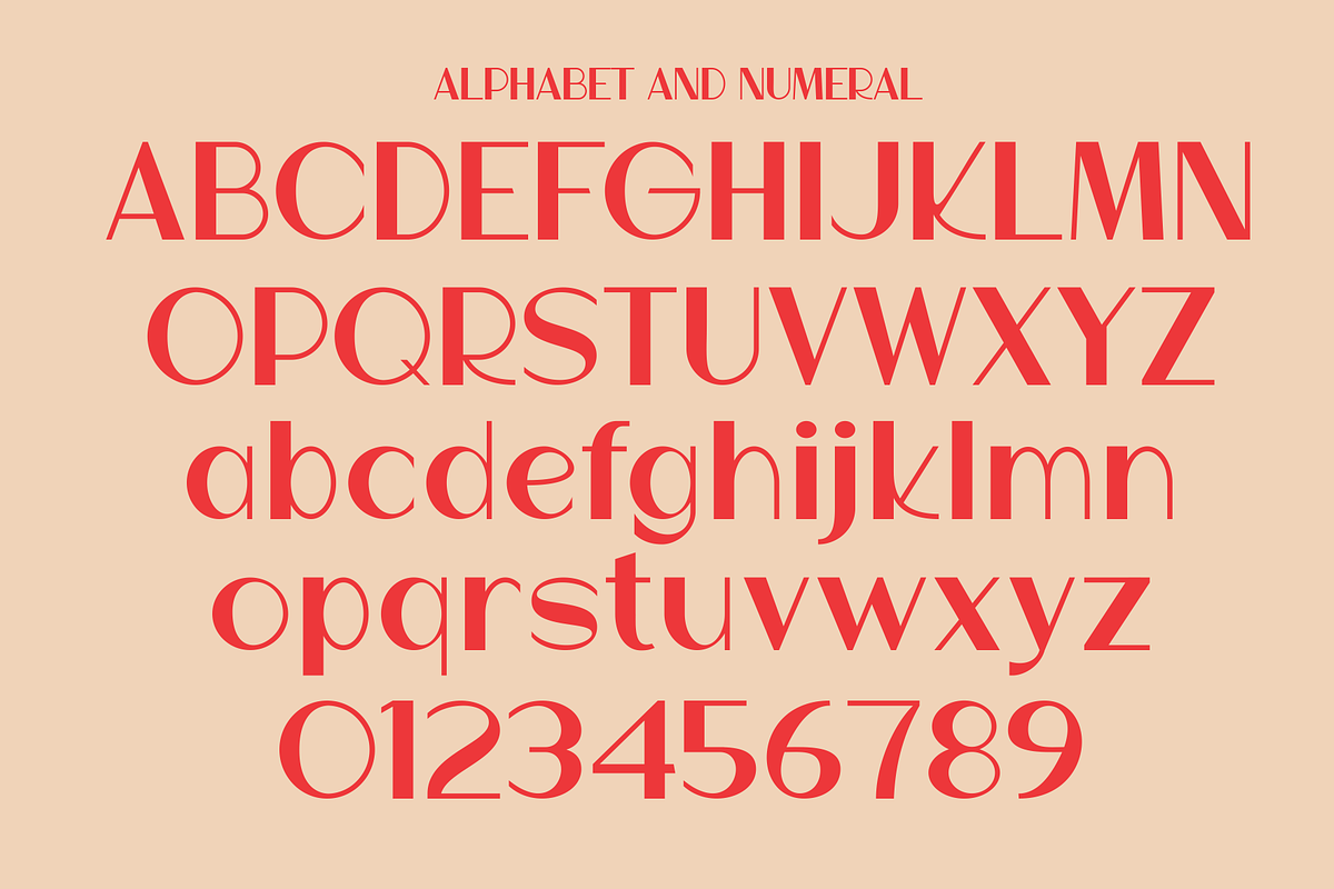 Dearmas - A Modern Christmas Font, a Sans Serif Font by Marvadesign (Photo 3 of 5)