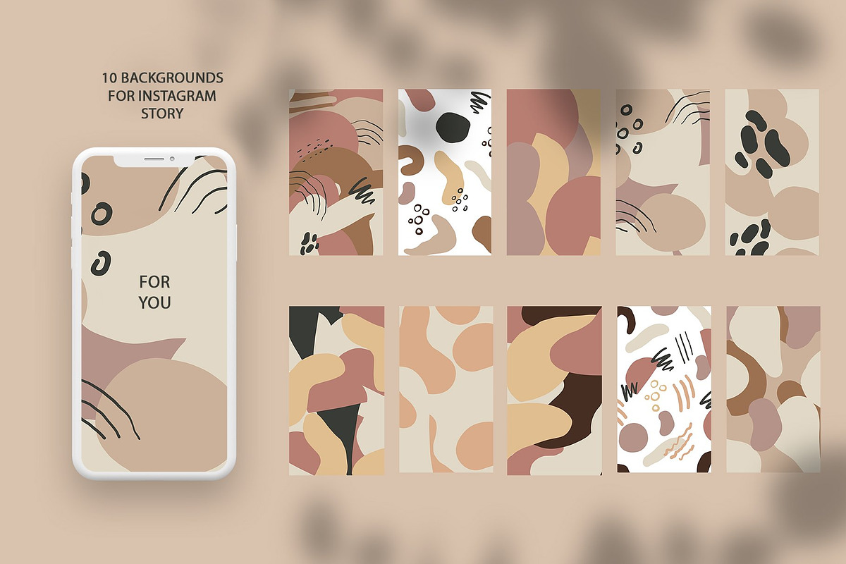 ABSTRACT BUNDLE - woman, flowers, a Person Illustration by Spark Studio Brushes (Photo 13 of 25)