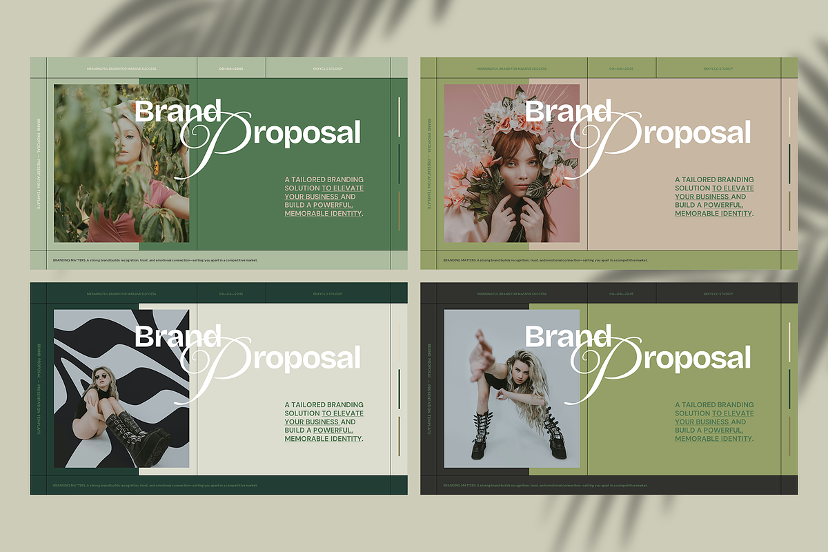 Brand Proposal, a Presentation Template by Enxyclo Studio (Photo 2 of 13)