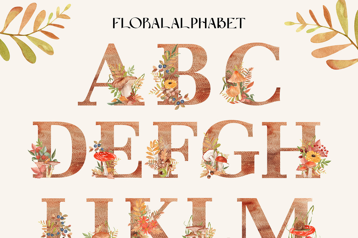Fairy Autumn Forest Animals & Floral, an Animal Illustration by Catch the Dream Art (Photo 15 of 20)