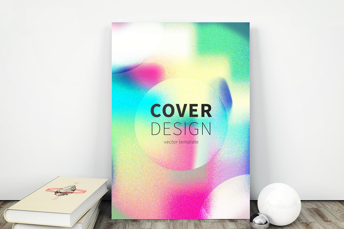 mesh gradient poster design, a Flyer Template by NJ Himel (Photo 5 of 8)