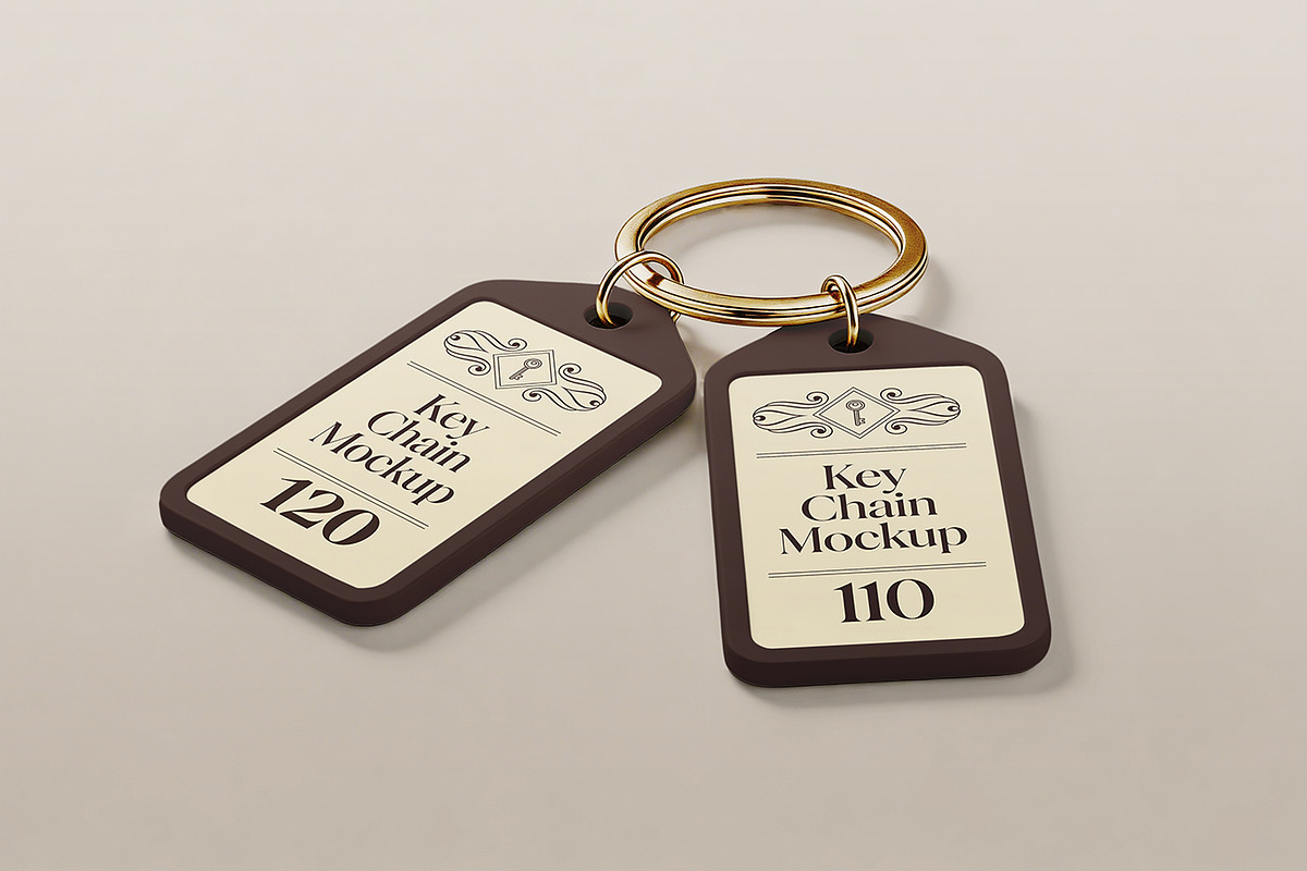 Key Chain Mockup, a Product Mockup by Pitchlook.Studio (Photo 3 of 4)