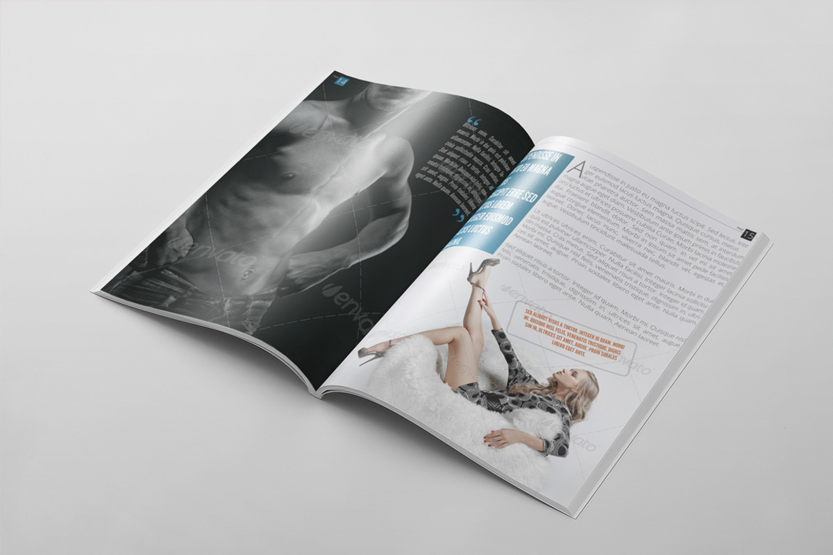 Magazine Template 17, a Magazine Template by pmvch (Photo 7 of 10)