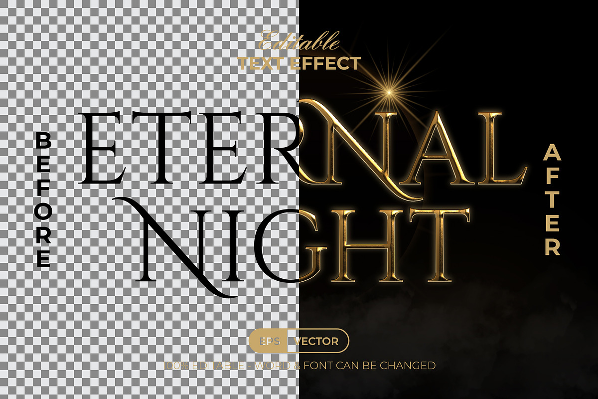 Gold Text Effect Realistic Style, a Layer Style Add-On by Mockmenot (Photo 2 of 2)