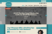 Arches Retro Blog Marketing WP Theme, a WordPress Template by CIAOThemes (Thumbnail 4 of 5)