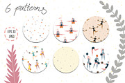 Cheer Girls graphic collection, a Person Illustration by dasha mo (Thumbnail 5 of 7)