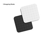 Rounded Square Name Card Mockup, an Advertising Mockup by RamStudio2 (Thumbnail 10 of 14)