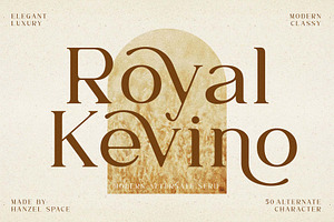 Royal Kevino - Serif Font