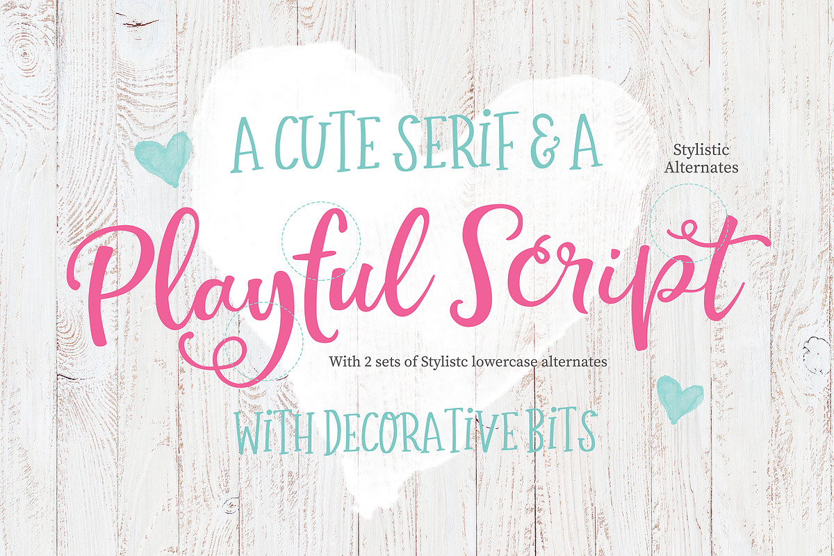The Simply Sweet Font Duo, a Script Font by Nicky Laatz (Photo 9 of 12)