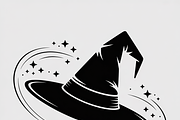 Halloween witch hat designed, an Illustration by Amazin_art (Thumbnail 2 of 21)