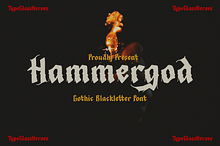 Hammergod Blackletter