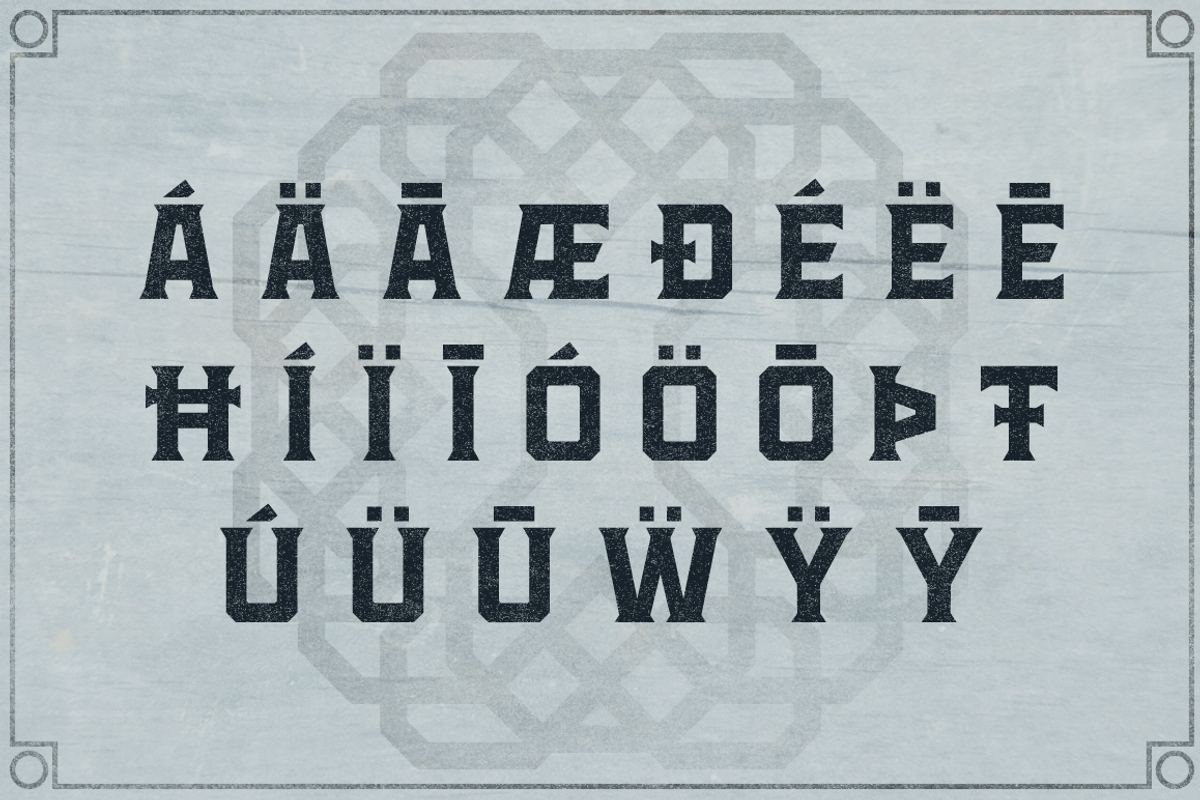 Midgard, a Font by Deadbolt Design Lab (Photo 3 of 5)