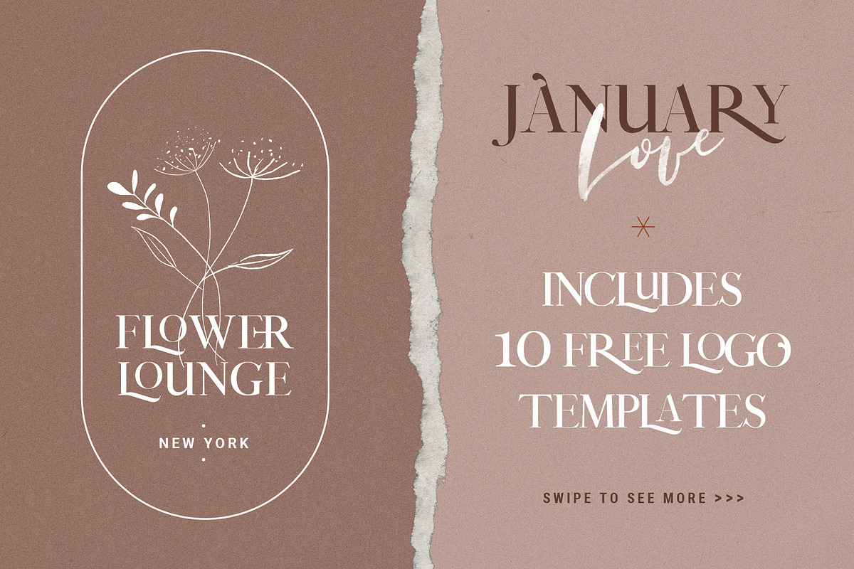 January Love - SVG Font Duo Pack preview 6