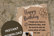 Birthday Templates, a Social Media Template by Ascendent Aura (Thumbnail 1 of 4)