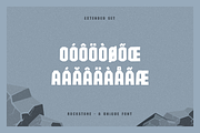 Rockstone Display Font, a Sans Serif Font by alpercakici (Thumbnail 7 of 9)