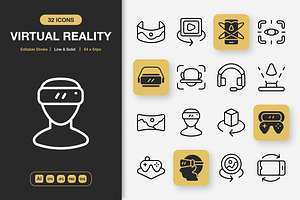 Virtual Reality Icons