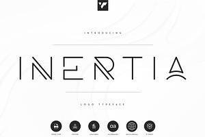 Inertia - Logo Typeface 5 Weights